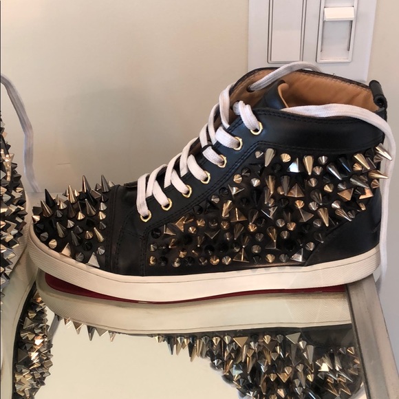 SOLD on M!!! Christian Louboutin Spike Sneakers - Picture 6 of 8
